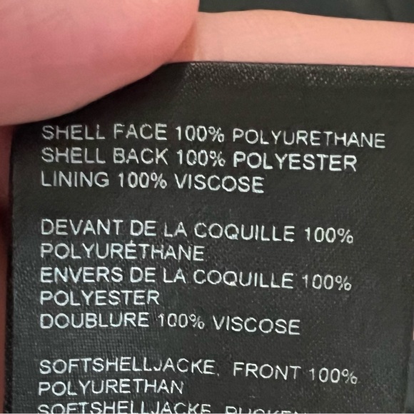 Anthropologie Black Faux Leather Wrap Mini Dress - Picture 12 of 13